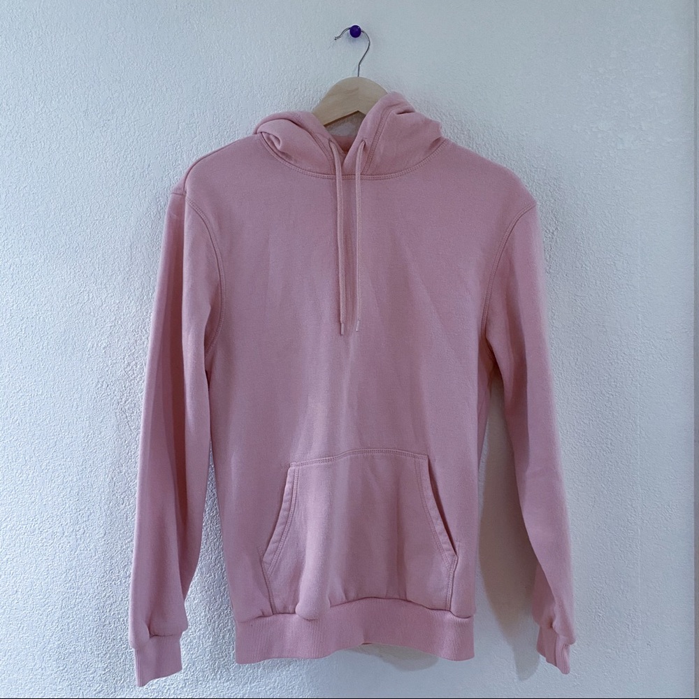 H&M pink long hoodie